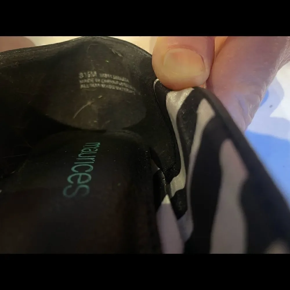 Maurices high heel pump black size 8 1/2M